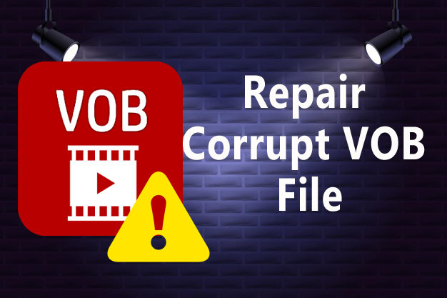 Repair corrupt VOB video files